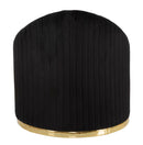 Poltrona Space Plus Nera Ø 75x80 cm in Legno 