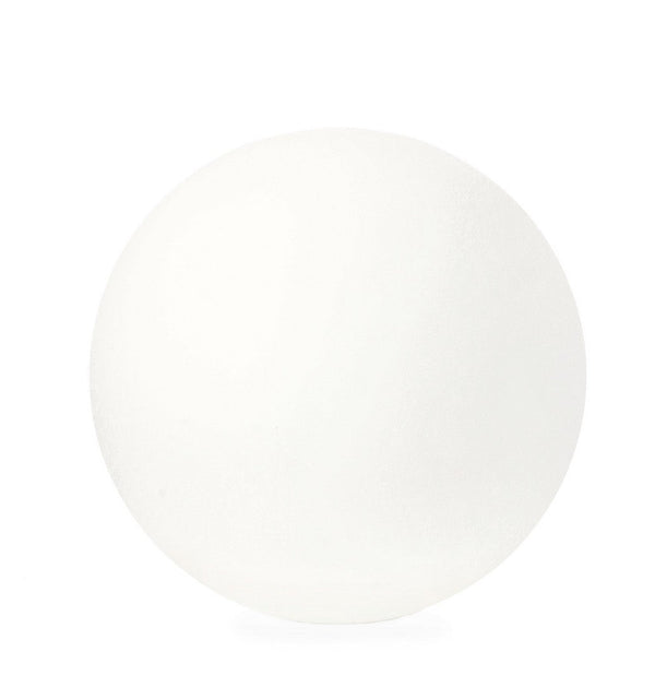 sconto Lampada Sferica da Giardino a Led Ø50x49 cm in Plastica Craig Bianca