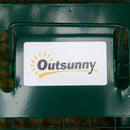 Gabbia Trappola per Animali Vivi 60x18x20 cm Porta Singola in Acciaio Verde