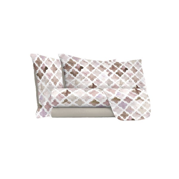 Set aus Oberlaken und Kissenbezügen aus Mikrofaser Florence in verschiedenen Größen prezzo