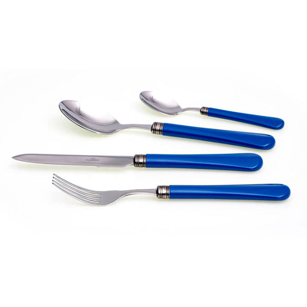 Service-Set Besteck 24-teilig in Rivadossi Sandro Giulietta Blue Edelstahl online