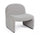 Poltrona Soggiorno 71x69x72,5 cm Babila in Bouclè Grigio