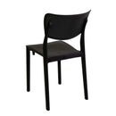 Sedia 44x53xh84 cm in Polipropilene Alezio Antracite