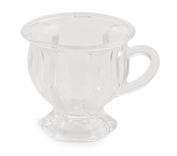 sconto Set mit 15 Kaffeetassen Ø7x7 cm aus Glas Villa d'Este Home Tivoli Glass Transparent