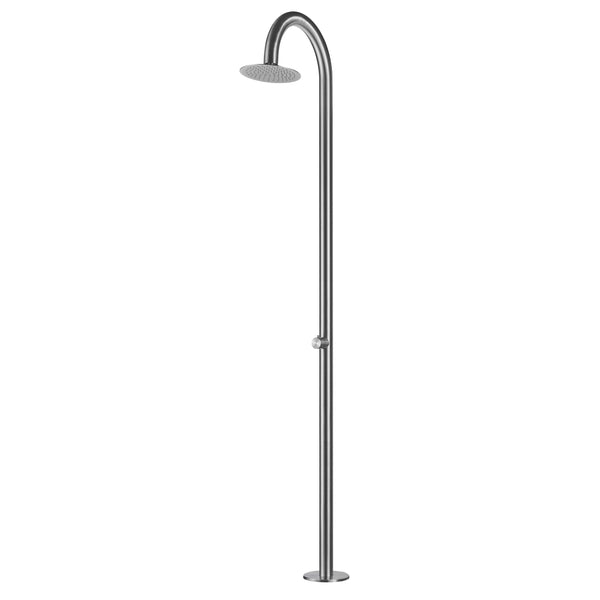 Doccia da Giardino Solo Acqua Fredda in Acciaio Inox Sined Palau Satinato online