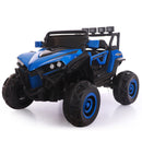 Macchina Elettrica per Bambini 2 Posti 12V Kidfun Fuoristrada 4x4 Blu