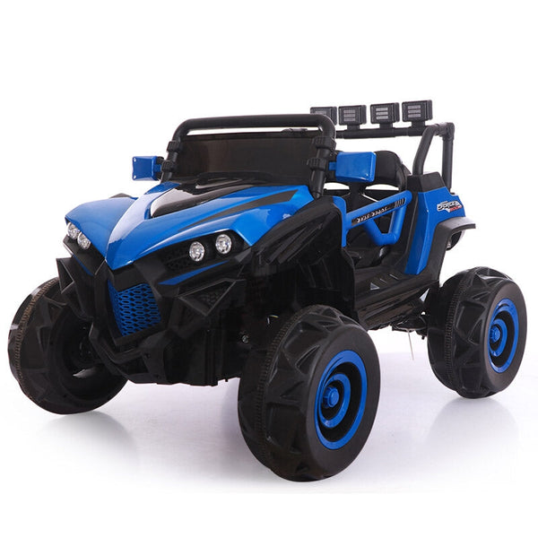 online Elektroauto für Kinder 2 Sitze 12V Kidfun Offroad 4x4 Blau