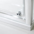 Box Doccia 3 Lati 2 Ante Scorrevoli In Cristallo Trasparente 6mm H185 Fosterberg Vejle Trio Varie Misure
