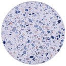 Set 6 Sottobicchieri Ø10x1 cm  in Ceramica VdE Tivoli 1996 Terrazzo