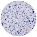Set 6 Sottobicchieri Ø10x1 cm  in Ceramica VdE Tivoli 1996 Terrazzo