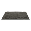 Set 12 Pannelli Decorativi Area 8,6 mq 120x60x2,5 cm Rivestimento Murale Effetto Mattoni in Pietra 3D in PU Grigio Ardesia