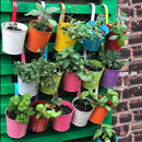 Set 10 Vasi Portafiori 27x14x12 cm in Ferro