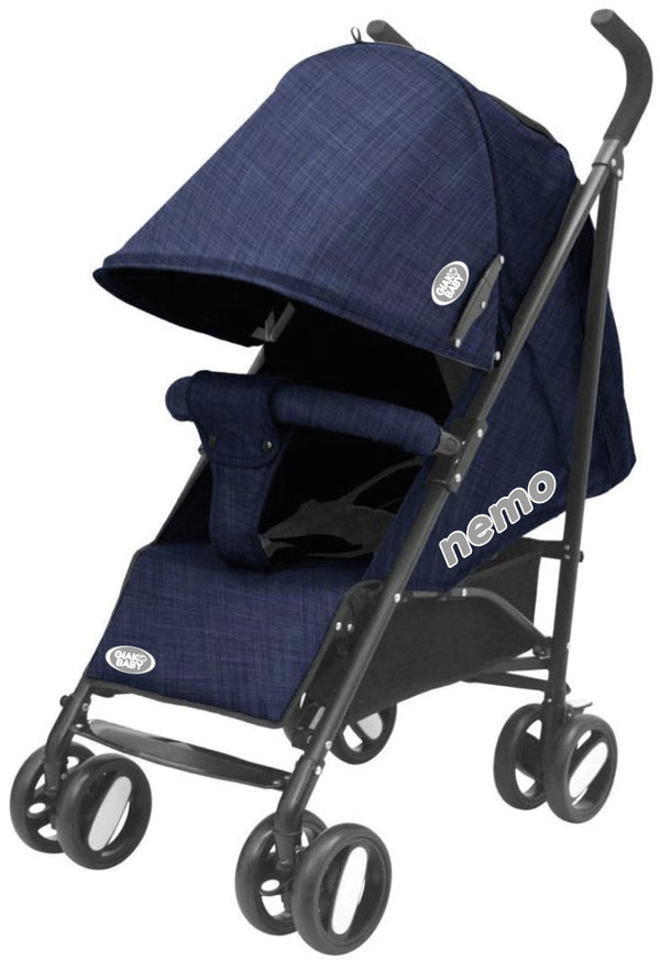 prezzo Leichter Kinderwagen für Kinder, faltbar mit Tasche Nemo Blue