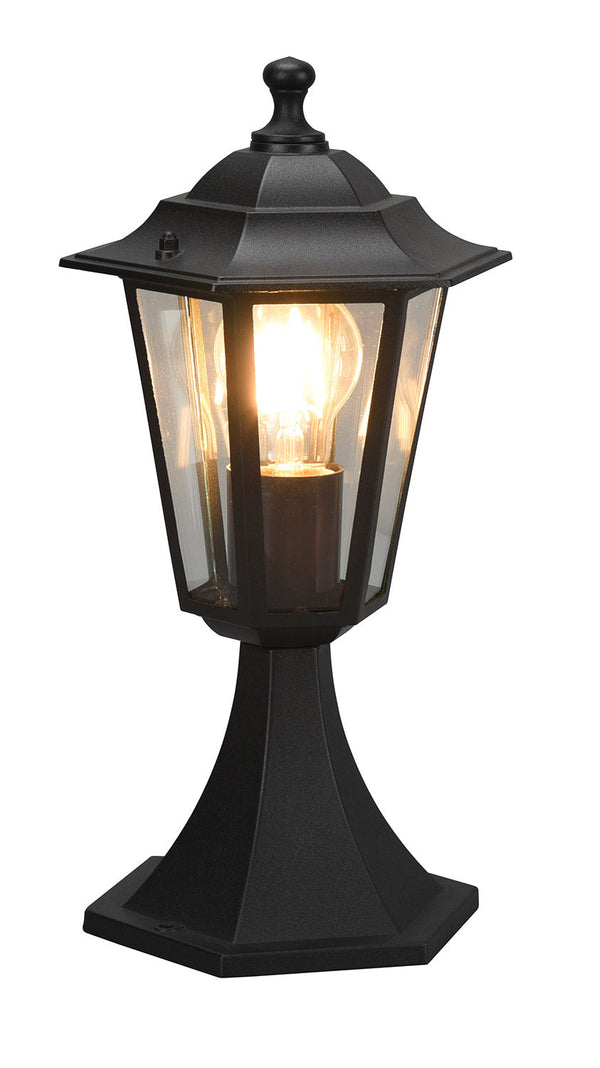 Lampada Palo da Esterno Attacco E27 in Alluminio Nero Opaco online