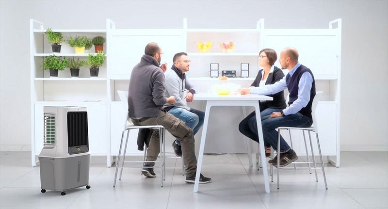 Raffrescatore a Evaporizzazione con Ghiaccio o Acqua 120W Moel 8500 Top Cooler    