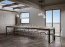 Tavolo Allungabile 160-420x90x77 cm Tecno Evolution Quercia Naturale
