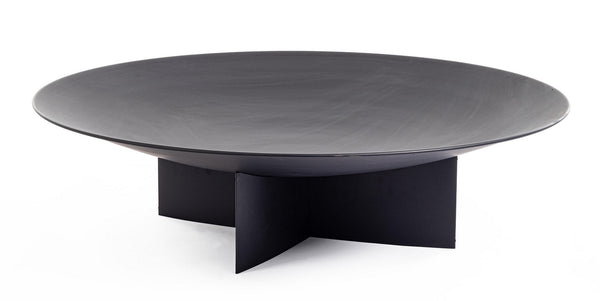 acquista Braciere da Giardino Ø100x27 cm in Acciaio Nebraska Nero