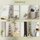 Libreria Angolare a 5 Ripiani 37,5x37,5x160 cm Struttura Pieghevole Colore Legno   