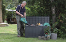 Baule Cassapanca da Esterno 117x58x45 cm in Resina Keter Sherwood Antracite