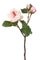 Set 4 Rami Artificiali Rose Romantica a 3 Diramazioni Altezza48 cm