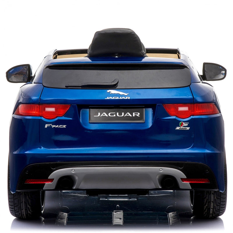 Macchina Elettrica per Bambini 12V con Licenza Jaguar F-Pace Blu
