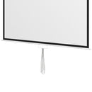 Telo per Proiettore 99"" Rapporto 1:1 189x7x182 cm Fissaggio a Muro e Soffitto per Casa e Ufficio Bianco