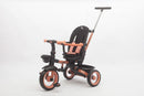 Passeggino Triciclo per Bambini 1-3 Anni Trico Luxury Gold 7 Modalità di Guida Rosa