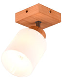 Applique da Interno Attacco E14 in Legno naturale Naturale