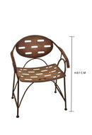 Sedia Metallo H 81 cm