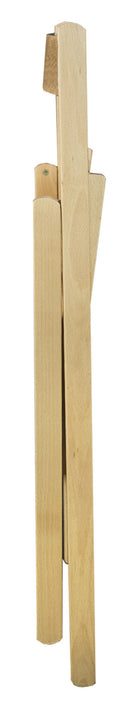 Set 4 Sedie Pieghevole 47,5x42,5x45/79 cm in Legno di Faggio FSC Lucida