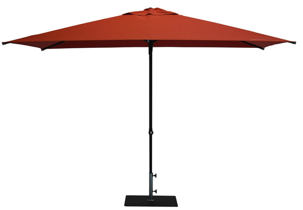 Ombrellone da Giardino 3x2 m Palo Ø38 mm in Alluminio Tessuto Olefin Trend Terracotta online