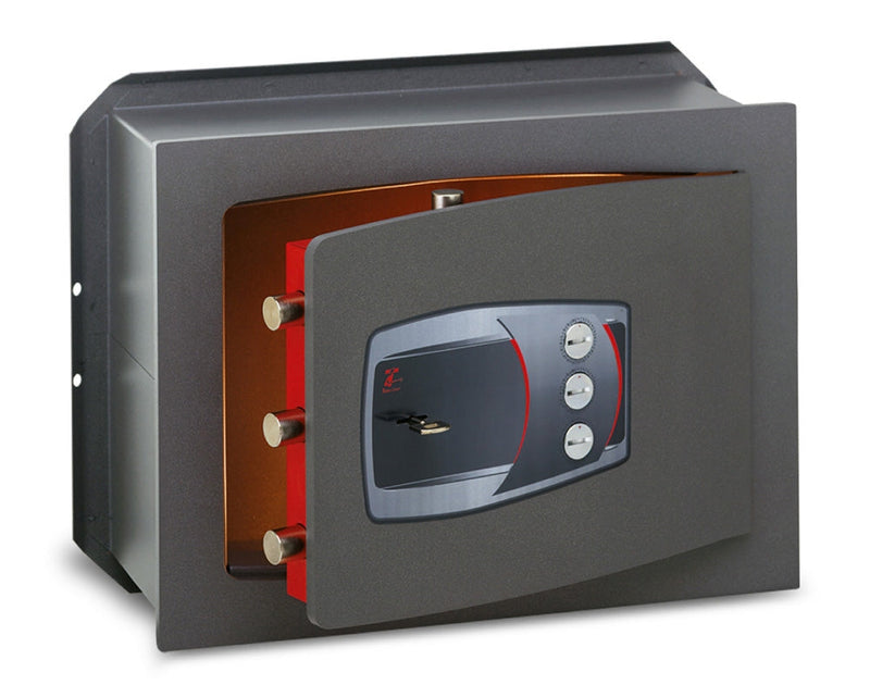Cassaforte A Muro A Chiave + Combinazione Serie Technofort Technomax