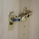 Armadietto Multiuso 2 Ante 72,3x36x81 cm in Truciolare Nobilitato Olmo