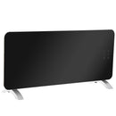 Termoconvettore Elettrico da Parete o Free Standing 2000W Nero 