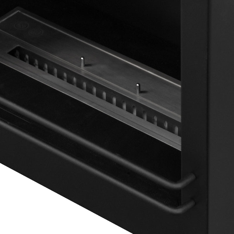 Camino a Bioetanolo da Pavimento 96x35xH96 cm Bellini Giallo