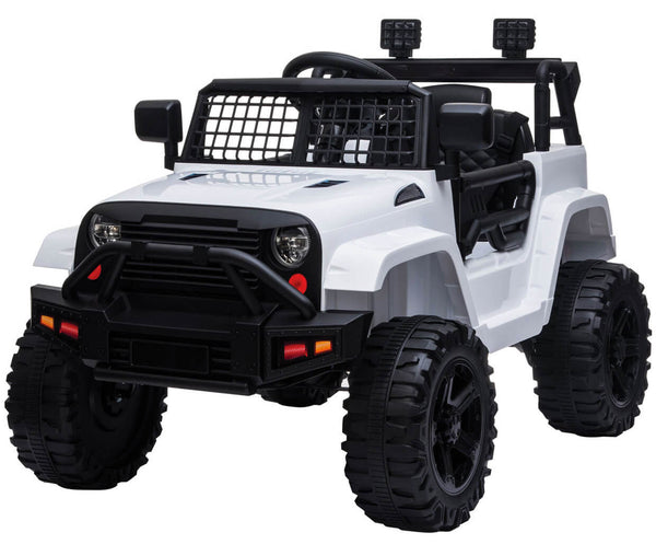 Elektroauto für Kinder Offroad 12V Kidfun Kansas White prezzo