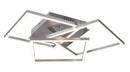 Plafoniera da Interno a LED in Metallo Nickel Opaco