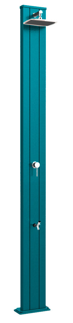 acquista Doccia da Esterno Giardino Miscelatore e Lavapiedi Arkema Spring S Blu