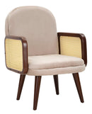 Poltrona 77x80x93 cm in Tessuto Imbottito