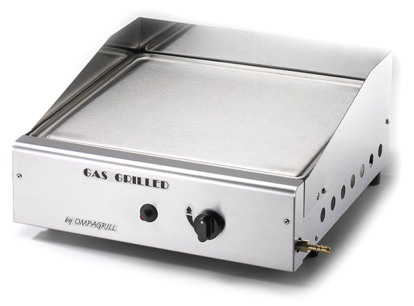 Ompagrill Plancha Single 4044/M Stahl Gas LPG und Methan Kochplatte prezzo