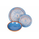 Servizio Piatti 12 Pezzi in Gres VdE Tivoli 1996 Terra Mar Ocean