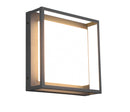Plafoniera da Esterno a LED SMD in Metallo Antracite