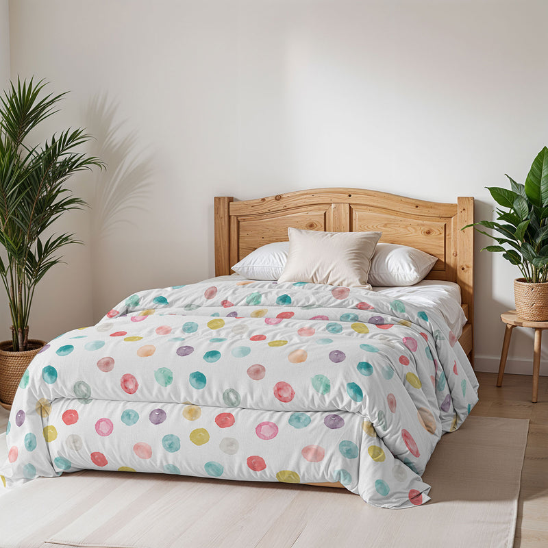 Trapunta Invernale Stampata in Microfibra 200gr Double Face Balloon Varie Misure