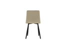 Set 4 Sedie Ariel 46x55x87,5 cm in Tessuto Easy-Clean Beige       