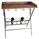 Cantinetta Portabottiglie 6 Bottiglie in Metalllo