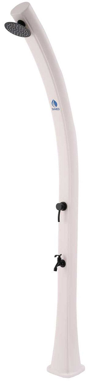 Garten-Solardusche 22 l Sined Sole Bianca Mixer und Fußwascher prezzo