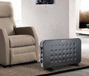 Termoconvettore Elettrico da Pavimento 2000W Vannini Virgo Nero
