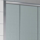 Porta Parete Doccia 2 Ante Scorrevoli In Cristallo Opaco 6 mm H200 Fosterberg Randers Varie Misure