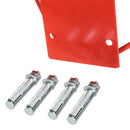 Canestro da Basket con Rete Ø46 cm in Metallo 