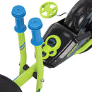 Green Machine Triciclo Go Kart a Pedalata Muscolare 10’’ con Leve Verde 